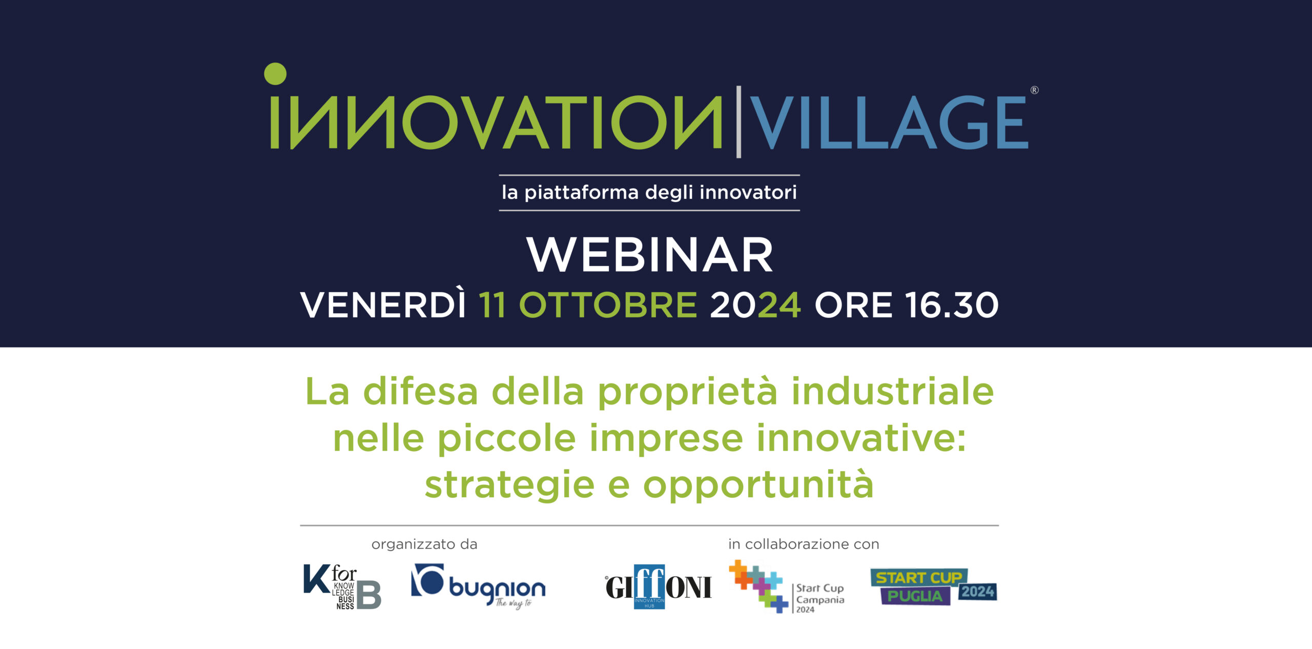 Webinar – La difesa della proprietà industriale nelle piccole imprese innovative